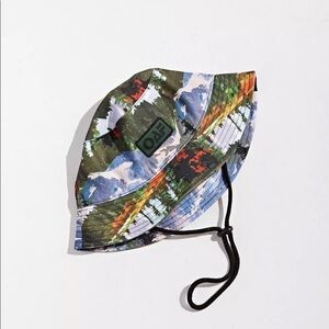 Lazy Oaf Wilderness Print Bucket Hat